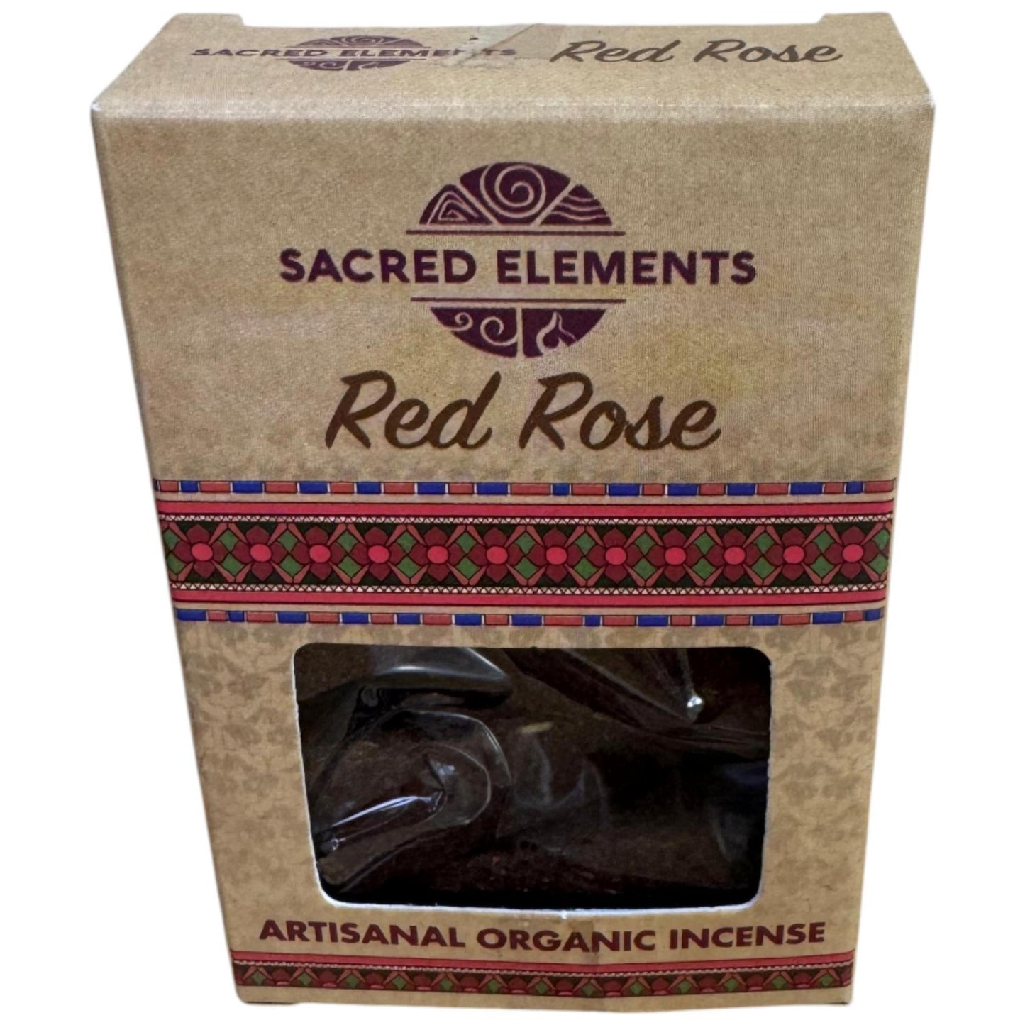 Sacred Elements Red Rose Organic 5 Cones