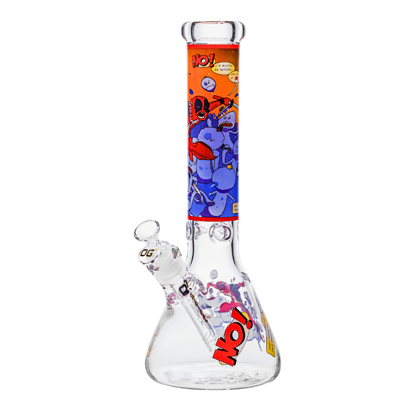 OG Original - 14" 7mm Toon Wars Beaker Bong