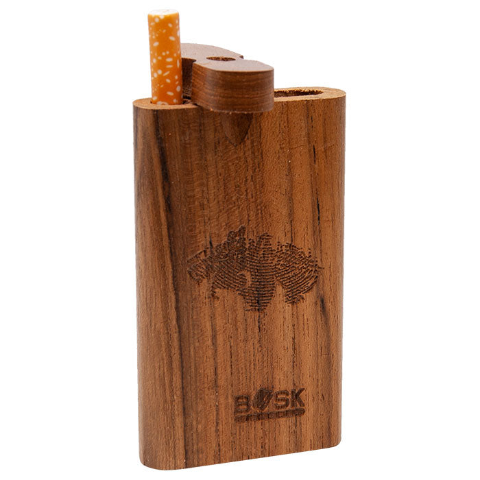 4" Engraved Wooden Dugout