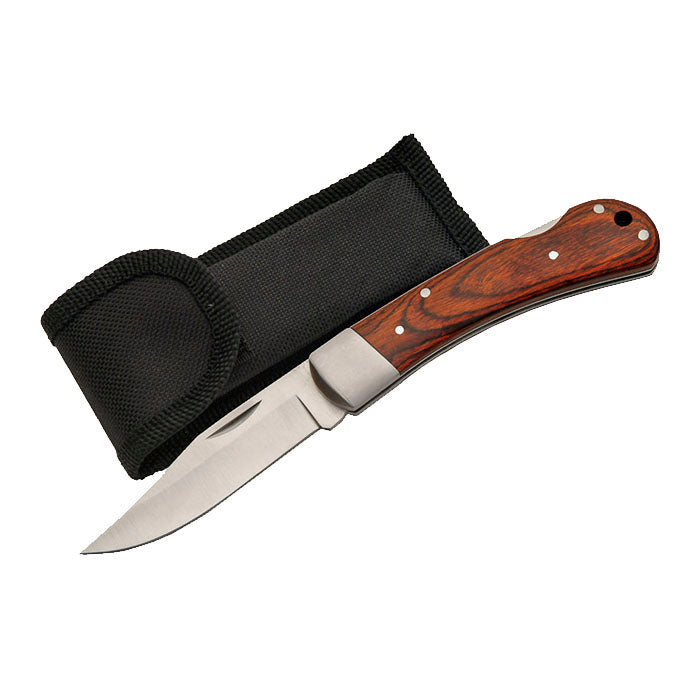 Single Bolster Lock Back Foldable Knife