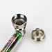 3" Rasta Man Pipe With Screen