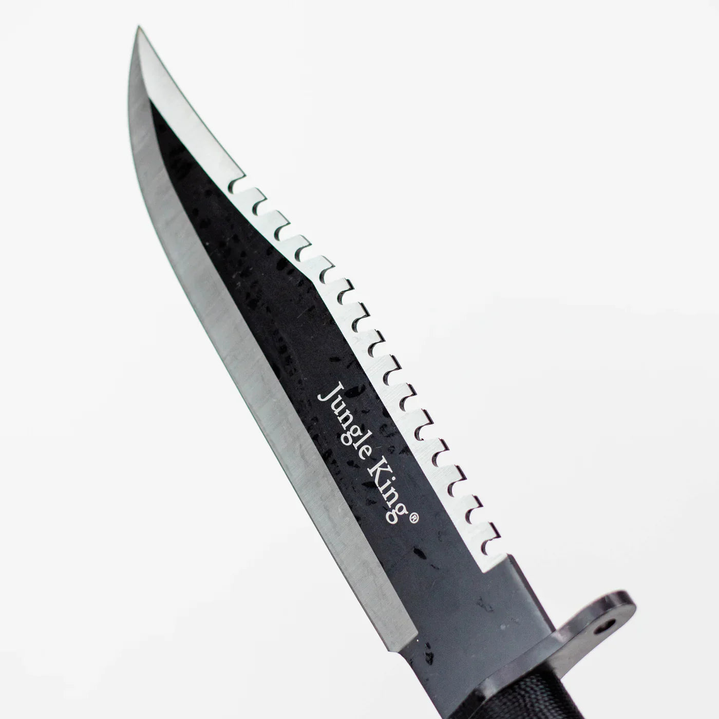 Jungle King - 15.25" Survival Fixed Blade Knife w/ Sheath