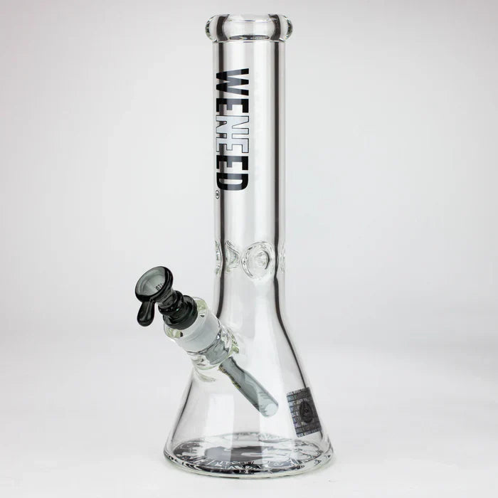 WENEED - 12" 7mm Decal Art Piece Glass Bong