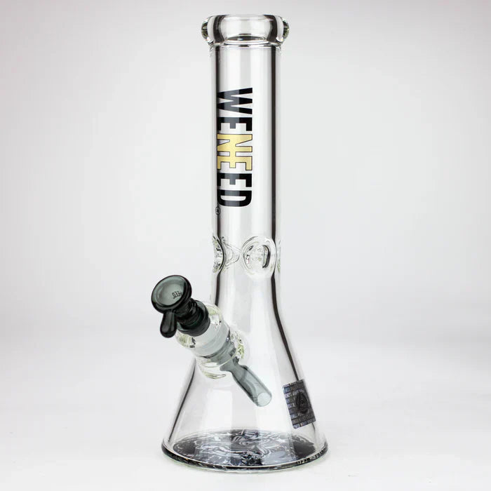 WENEED - 12" 7mm Decal Art Piece Glass Bong