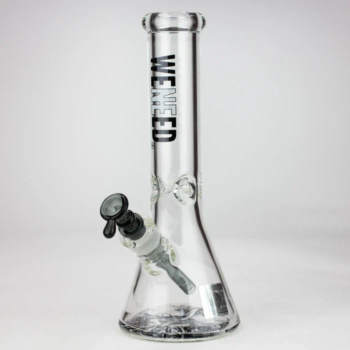 WENEED - 12" 7mm Decal Art Piece Glass Bong