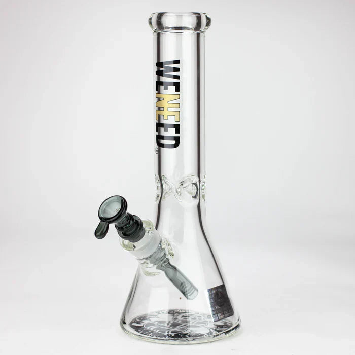 WENEED - 12" 7mm Decal Art Piece Glass Bong