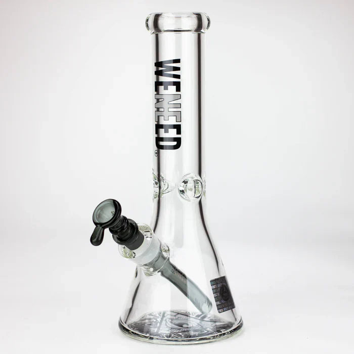 WENEED - 12" 7mm Decal Art Piece Glass Bong