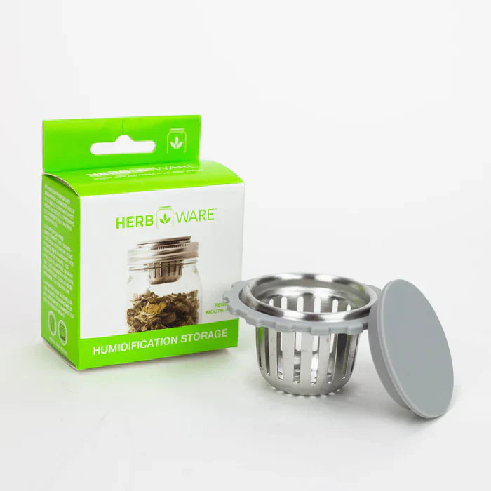 HERBWARE - Mason Jar Humidity PK holder R