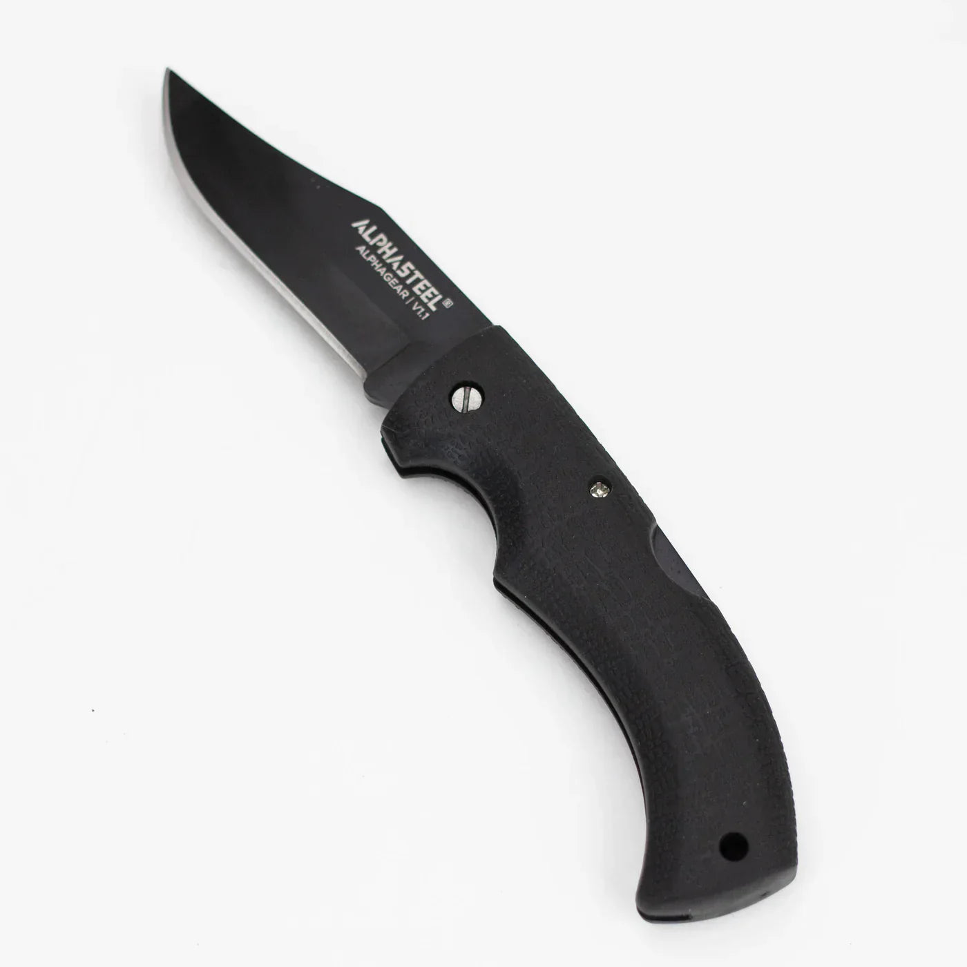 ALPHASTEEL - 8" Hunting Knife - Viper Skin Fold