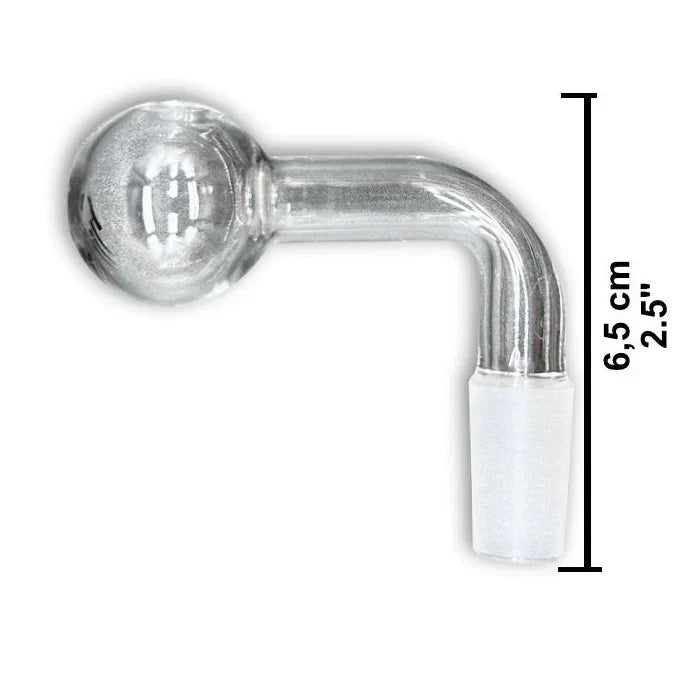 HIT - 14mm Glass Round Ball Shape Oil Burner