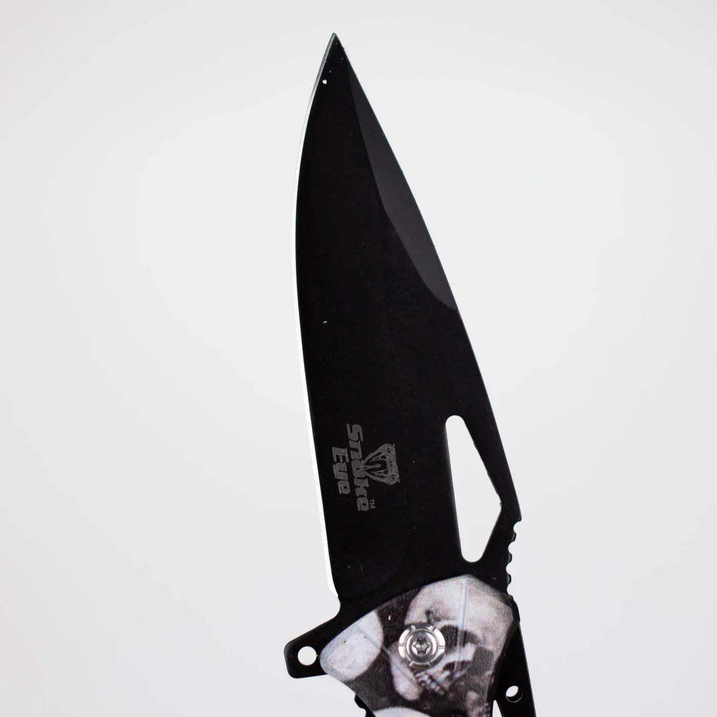 Snake Eye - 8" Outdoor Rescue Hunting Knife - Skull