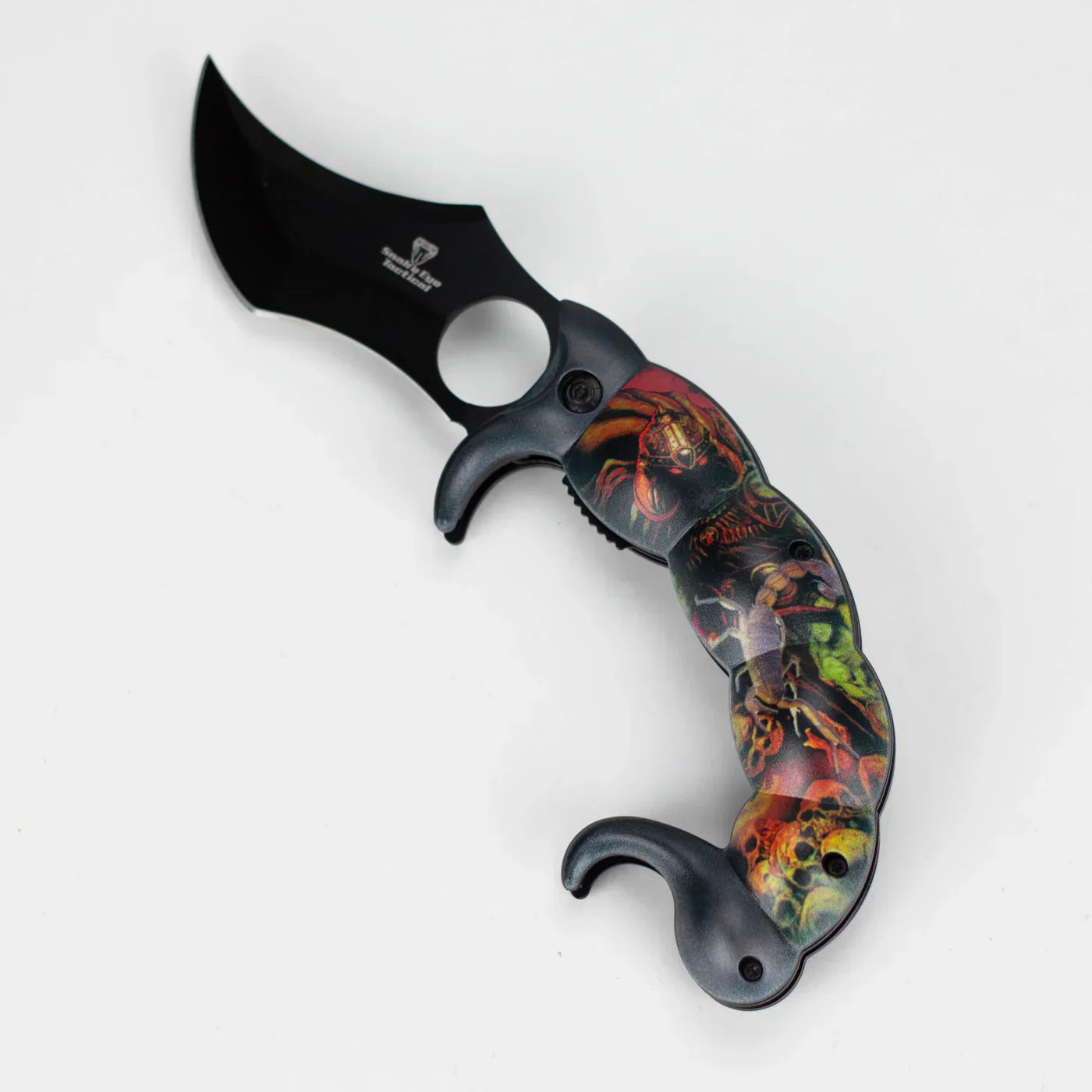 Snake Eye - 9" Pocket Knife - Scorpion Tail