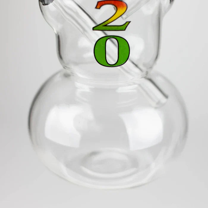 6" Oil Rig Sticker Round