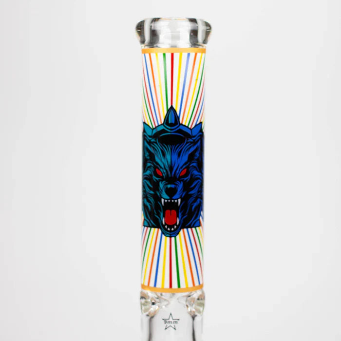 16" 9mm Glow in the Dark Water Bong