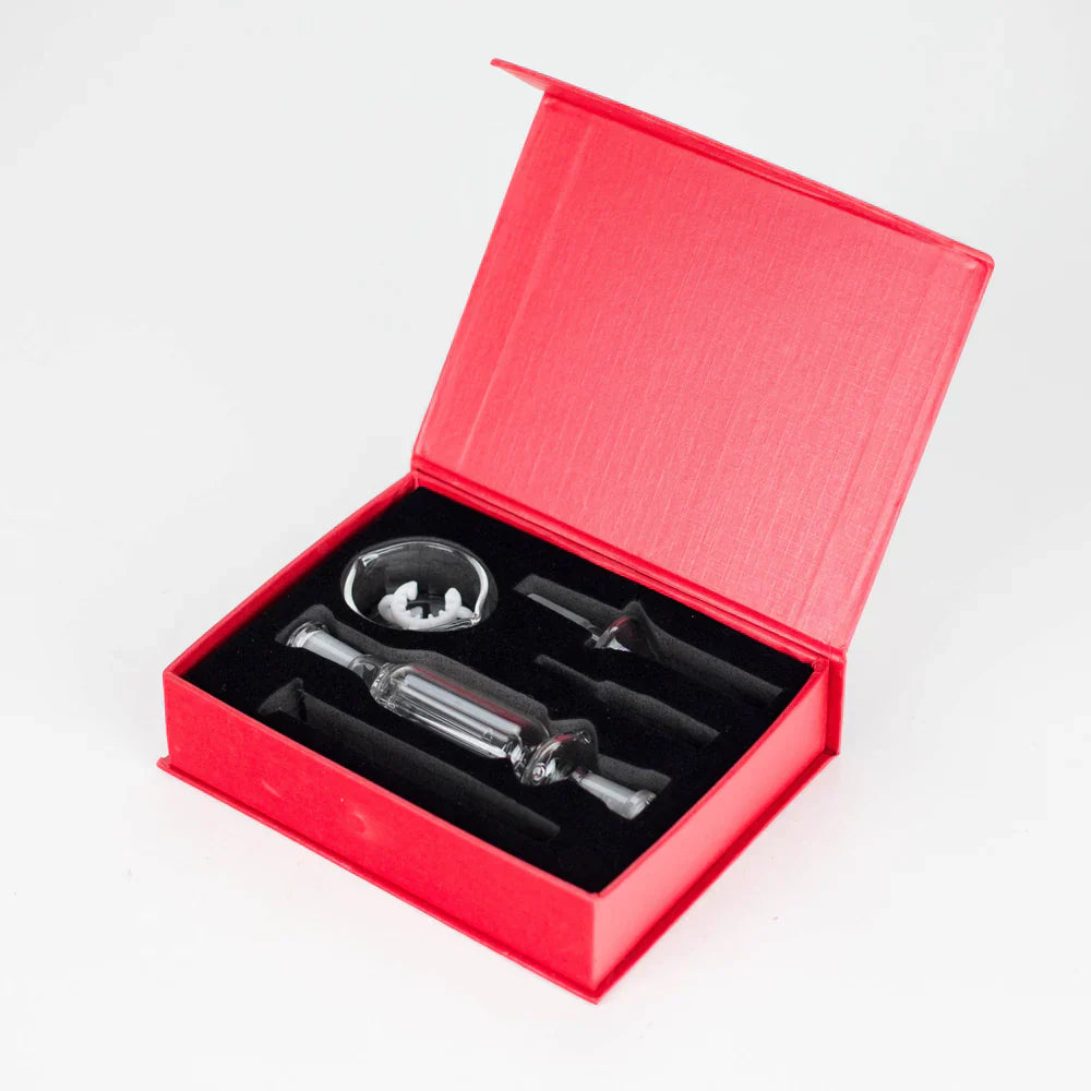 Glass Nectar Collector Kit - Premium Red Box