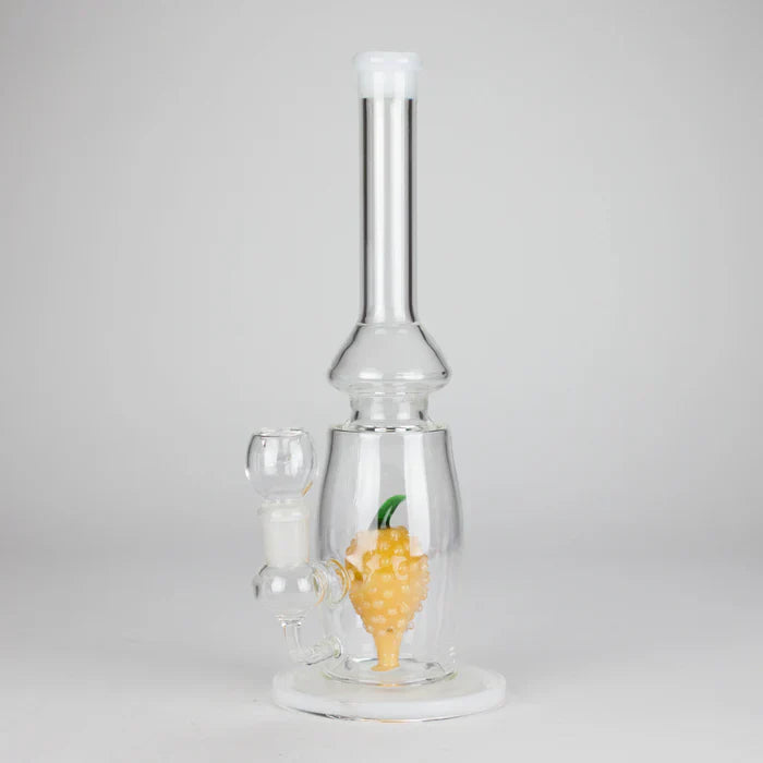 13" Glass Water Pipe w/ Pineapple Diffuser