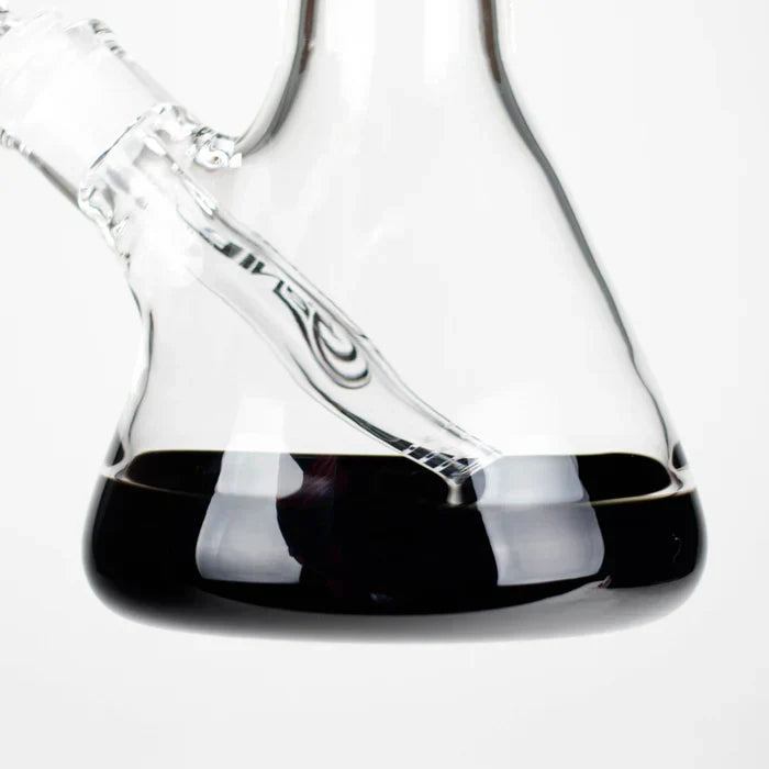 Genie - 17.5" 10-Arm 9mm Coloured Bottom Glass Bong