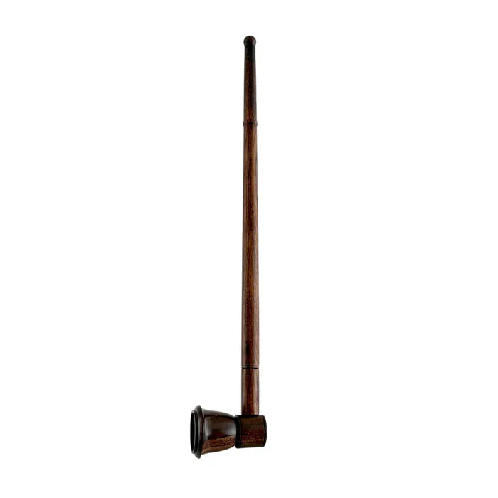 12" Classic Long-Style Design Wooden Pipe