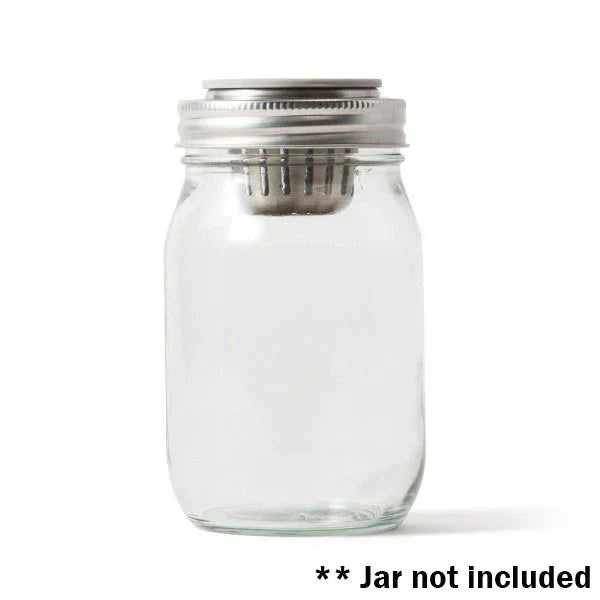 HERBWARE - Mason Jar Humidity PK holder R