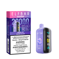 ELF Bar Rechargeable Disposable Vape GH20000 Puff Elfbar 20ml