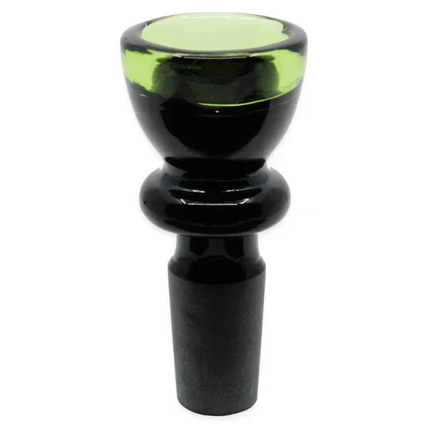 14mm Duo-Tone Black Glass Slide