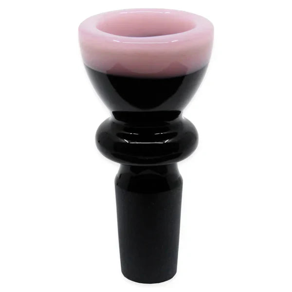 14mm Duo-Tone Black Glass Slide