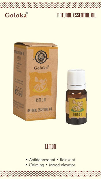 Goloka - Lemon Natural & Undiluted Essential Oil 10ml