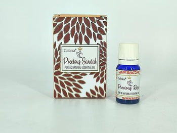 Goloka - Precious Sandalwood Natural & Undiluted Essential Oil 10ml