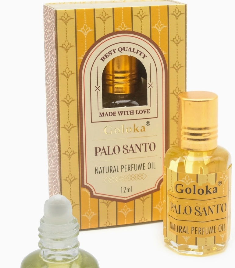 Goloka - Palo Santo Natural Perfume Oil (Attar) 12 ml