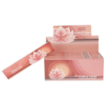 Nandita - Chakra Lotus Incense Natural & Organic Hand-rolled Masala Incense Sticks 15g