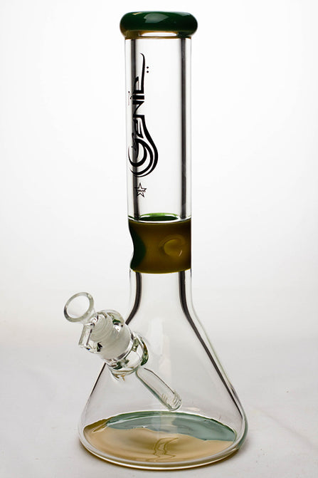 Genie 13" 9 mm glass beaker water bong