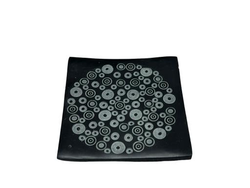 ZenN - Square Catcher w/ Engraved Cosmos Ash Catcher