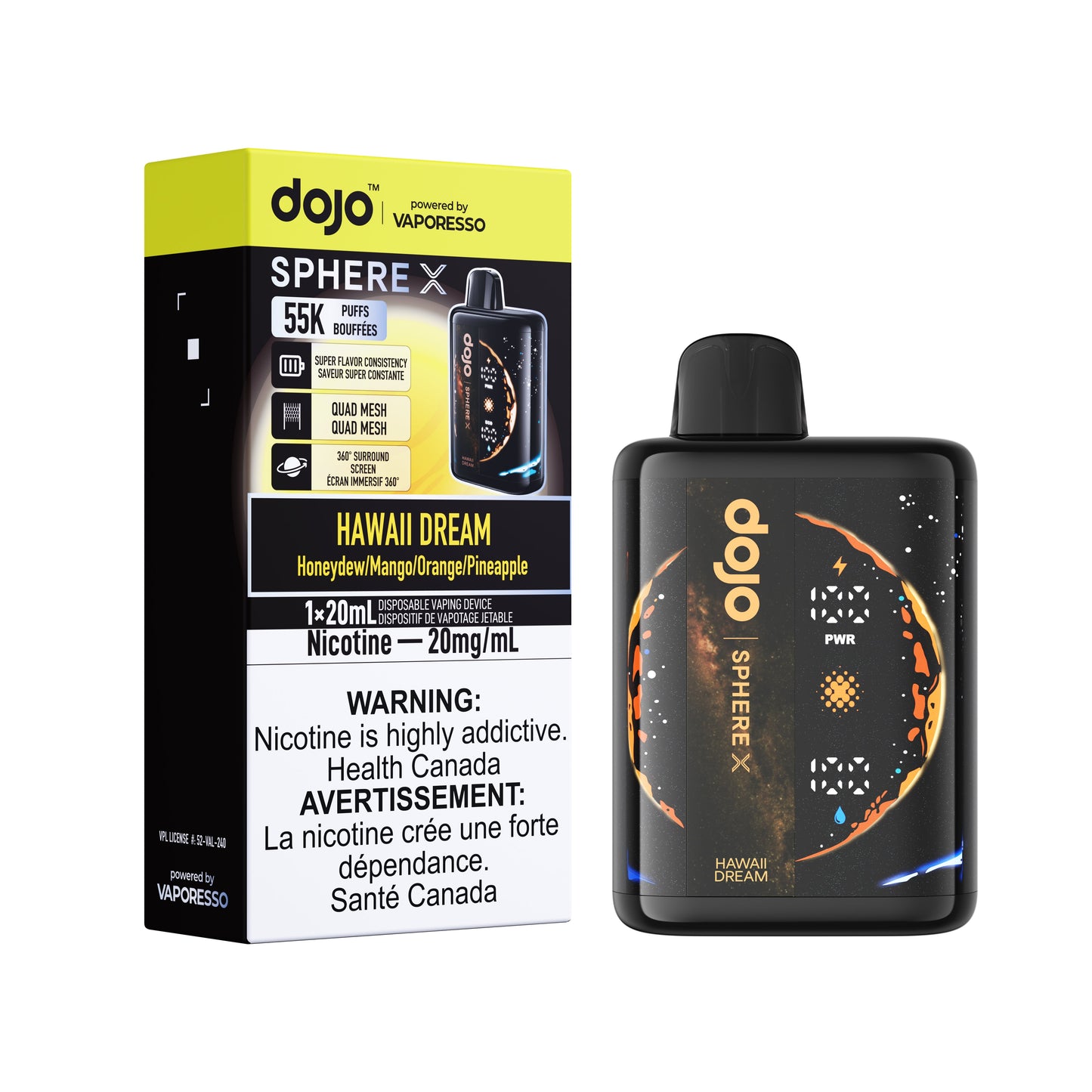 Dojo Sphere X Disposable Vape 20mL