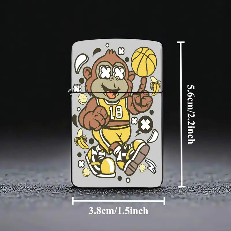 American Street Basketball Theme Lighter Shell (Monkey)