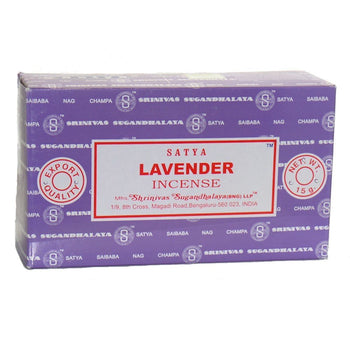 Satya Nag Champa - Lavender Incense Sticks 15g