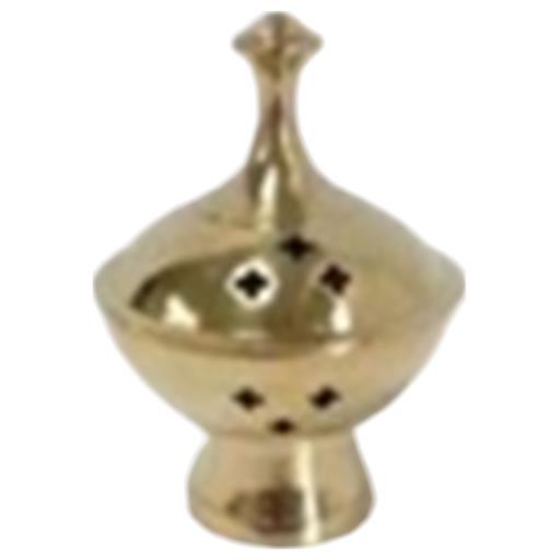 ZenN - Brass Polished Incense Burner (Stick/Cone)