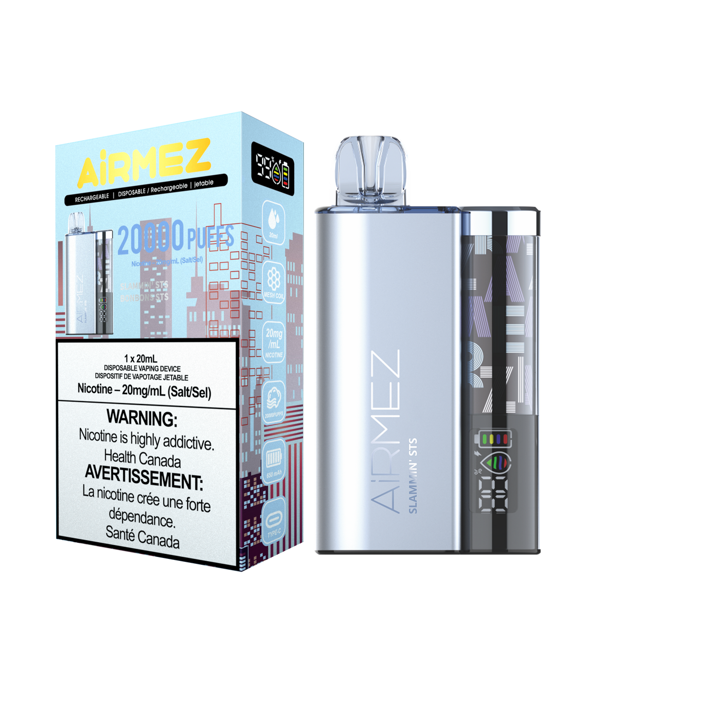 Airmez 20K Rechargeable Disposable Vape 20mL **Launch Special**