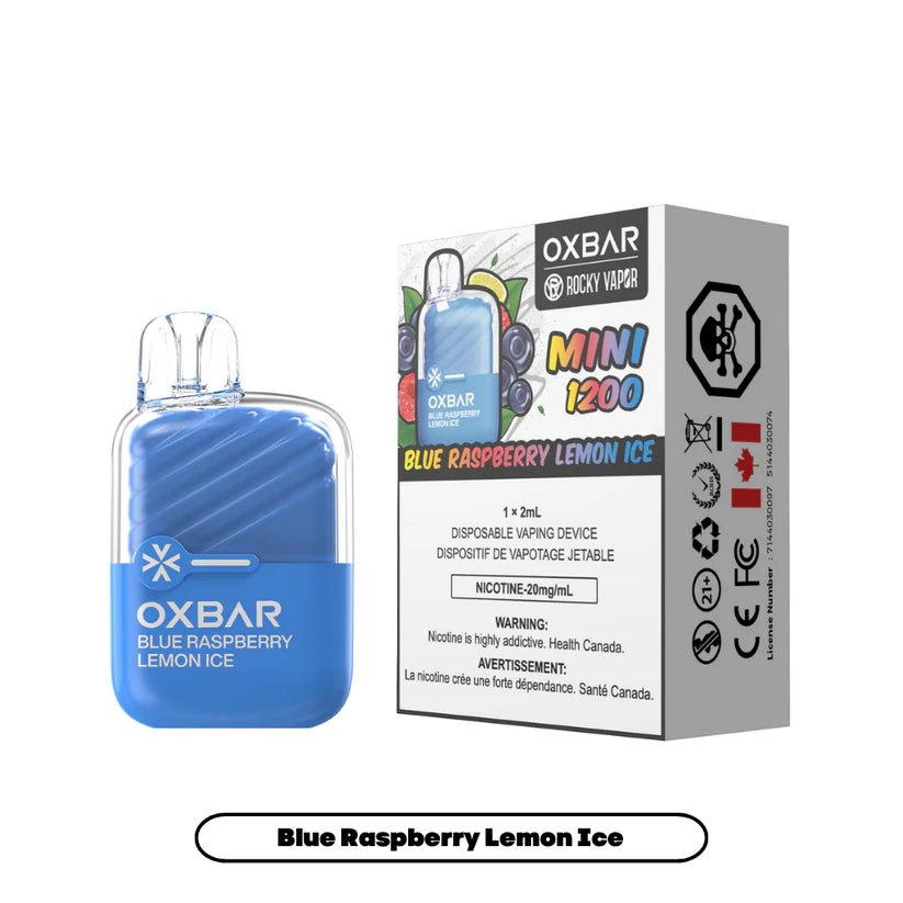 OXBAR X Rocky Vapor Mini 1200 Puff Disposable Vape