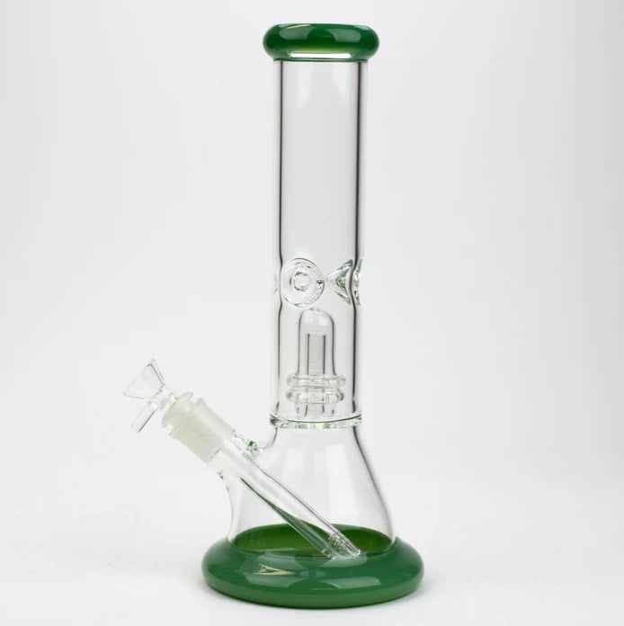 12.5" Glass Bong With Showerhead Percolator