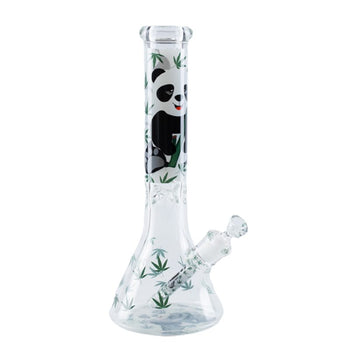14″ 7mm Panda Design Exclusive License Glass Bong