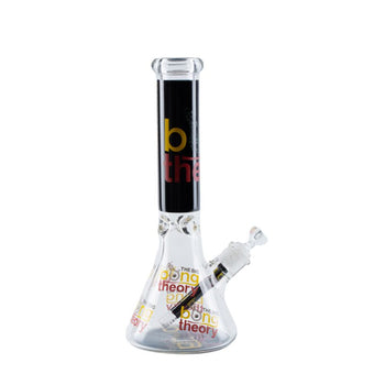 14″ 7mm Bong Theory Design Exclusive License Glass Bong