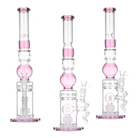 18.5″ Shower Head Percolator Glass Bong