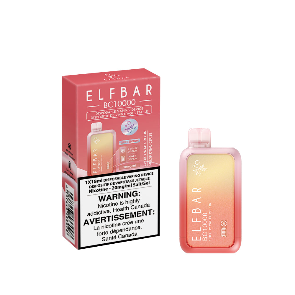 ELF Bar Vape jetable rechargeable BC10000 Puff Elfbar 18 ml