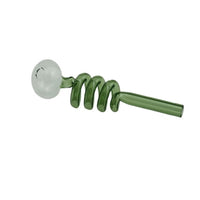 6″ Scrawl Glass Bubble Pipe