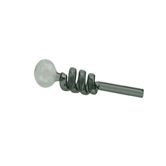 6″ Scrawl Glass Bubble Pipe