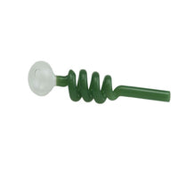 6″ Scrawl Glass Bubble Pipe