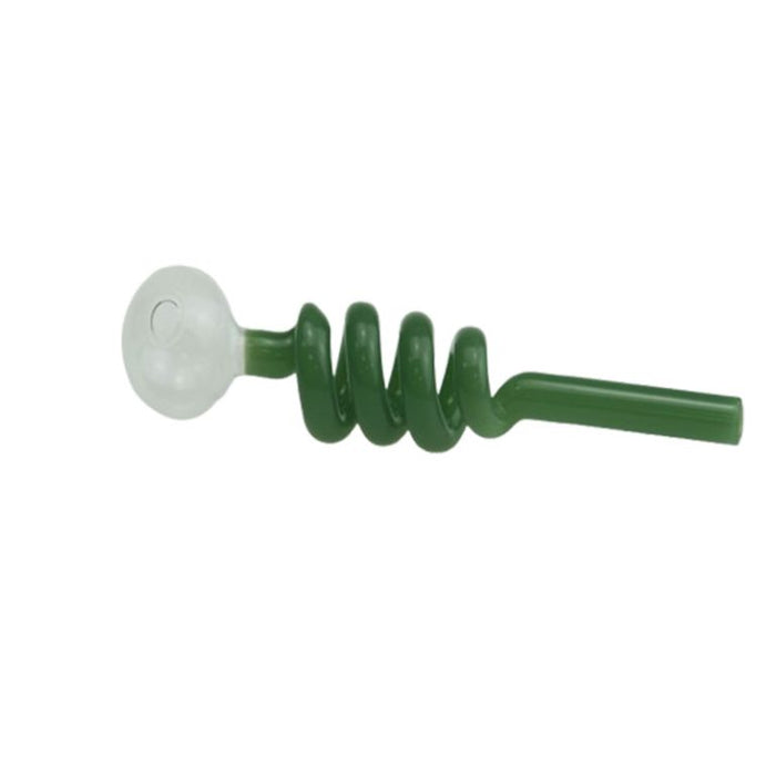 6″ Scrawl Glass Bubble Pipe
