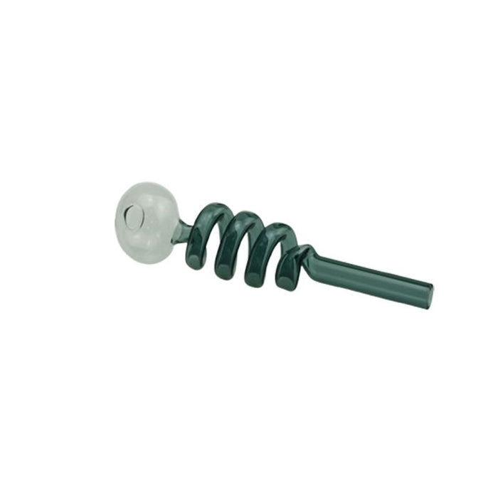 6″ Scrawl Glass Bubble Pipe