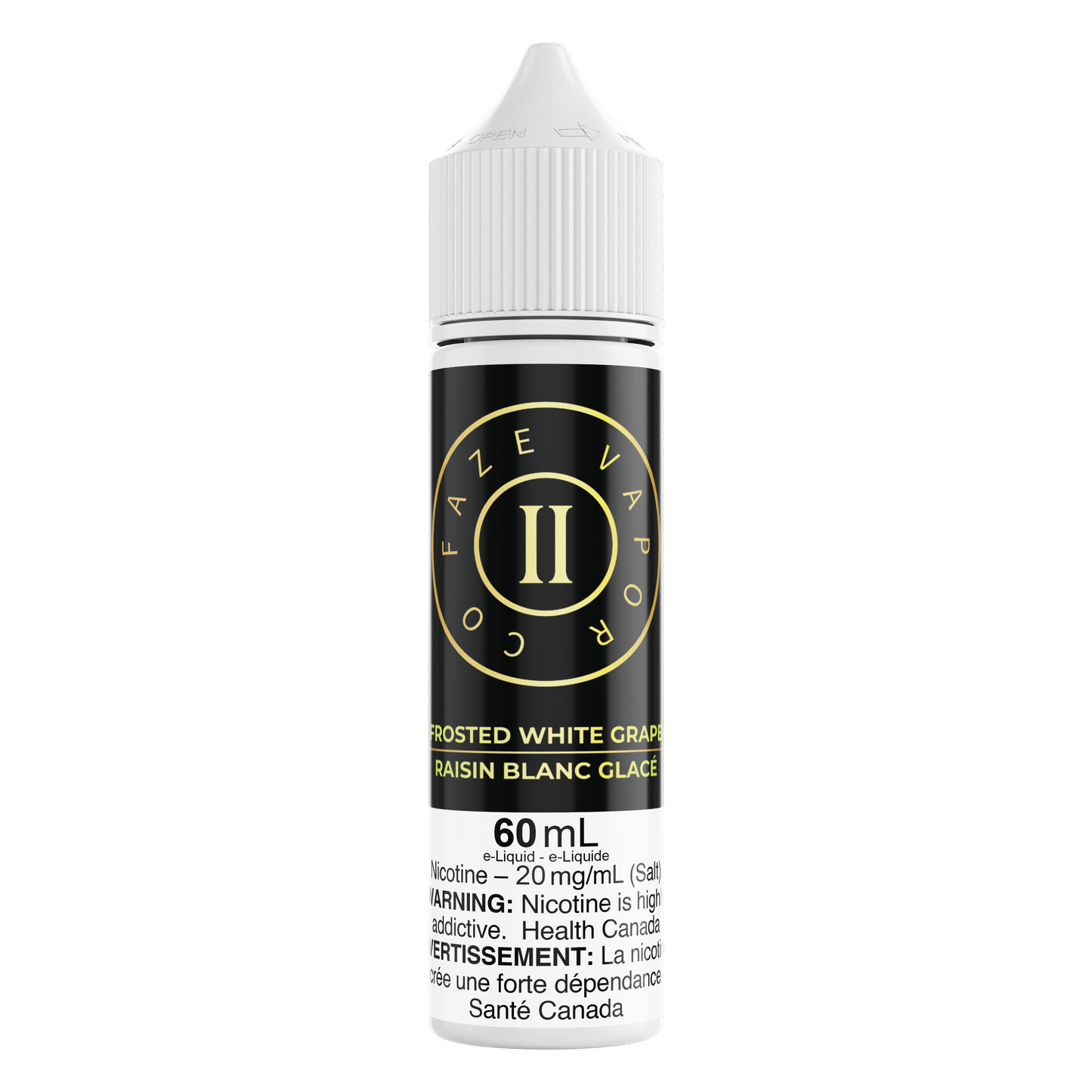 Faze 2 60mL Salts - Frosted White Grape
