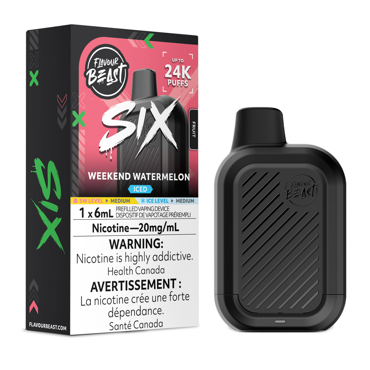 Flavour Beast SIX Disposable Vape 6mL